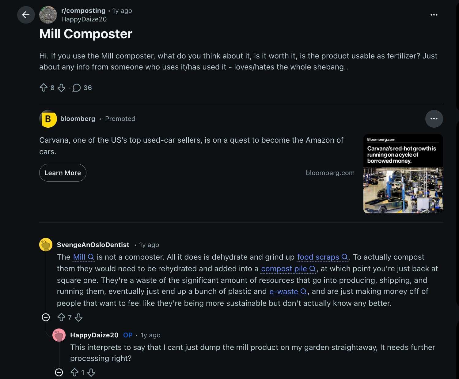 People Being Confused By Mill Food Recycler